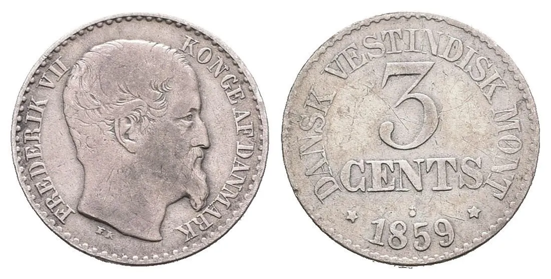 Dánská Západní Indie, Frederik VII., 1848 - 1863 — 1