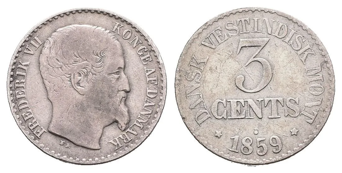 Dánská Západní Indie, Frederik VII., 1848 - 1863 — 1