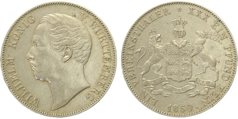 Württemberg, Wilhelm I., 1816 - 1864 — 1
