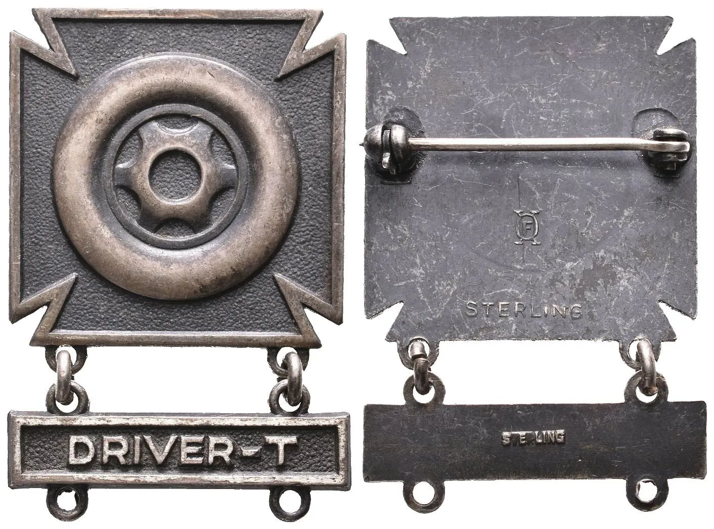 USA, Stříbrný Odznak pro řidiče a mechaniky