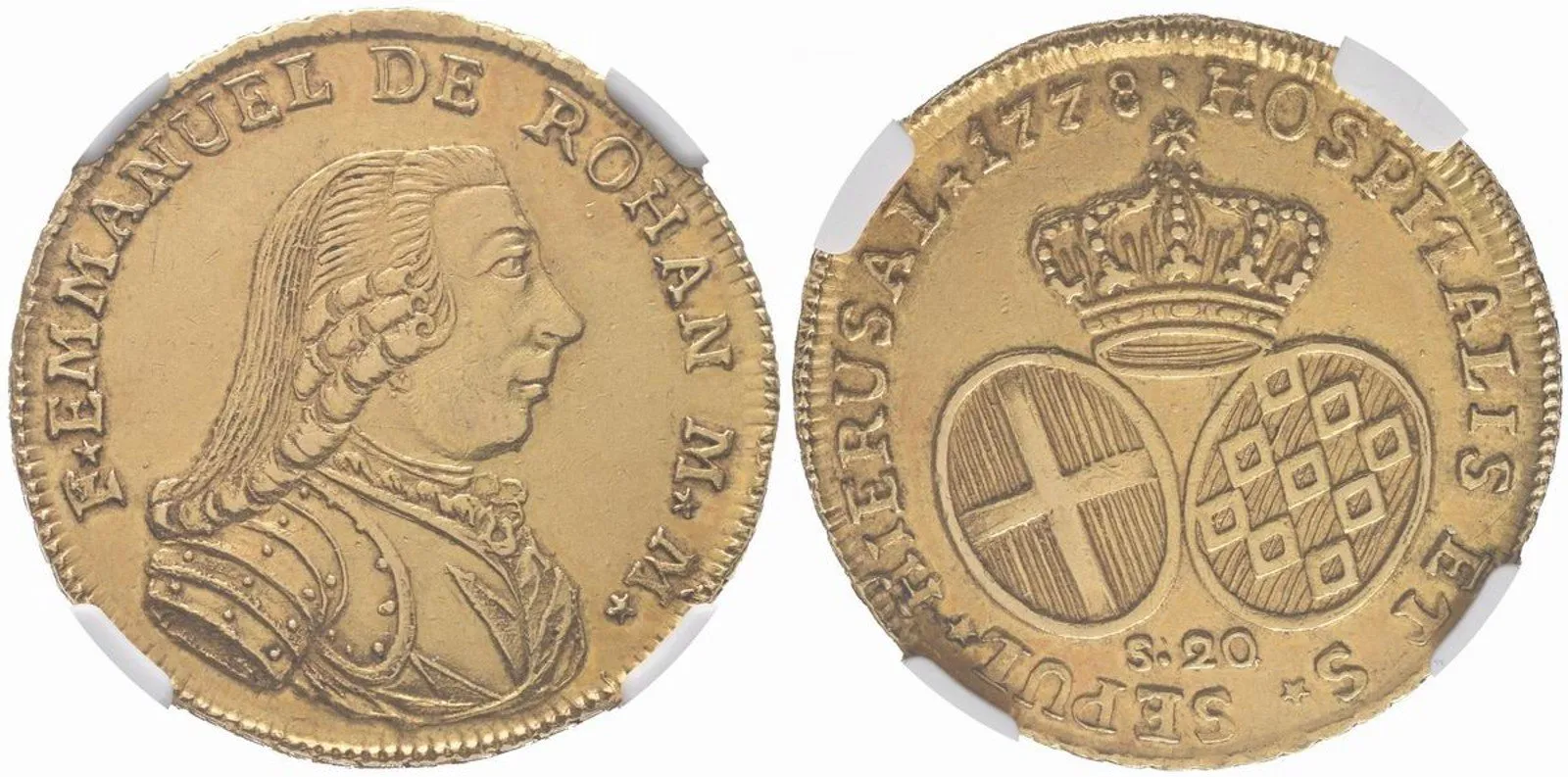 Malta - Řád Johanitů, Emmanuel de Rohan, 1775 - 1797 — 1