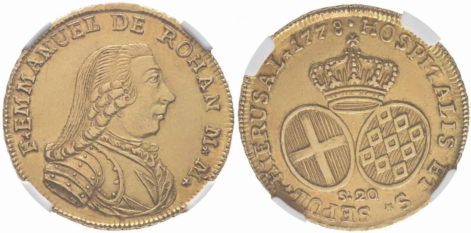 Malta - Řád Johanitů, Emmanuel de Rohan, 1775 - 1797 — 1