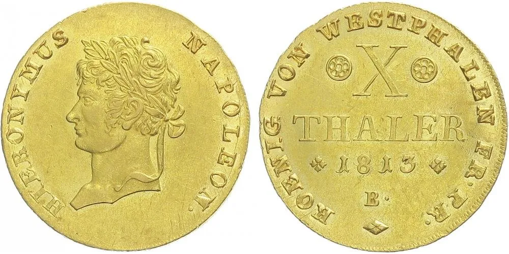 Westfalen, Hieronymus Napoleon, 1807 - 1813 — 1