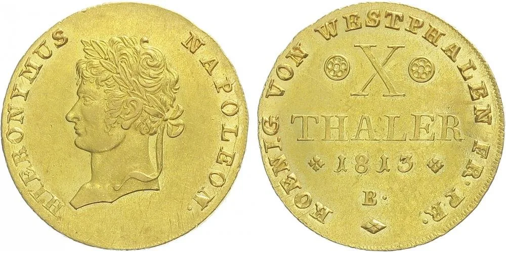 Westfalen, Hieronymus Napoleon, 1807 - 1813 — 1