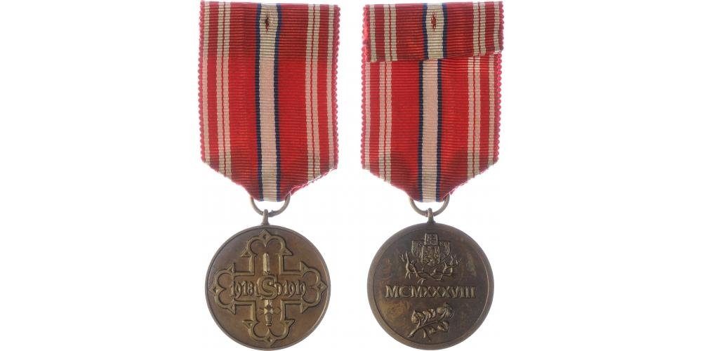 Pamětní odznak pro československé dobrovolníky z let 1918 - 1919