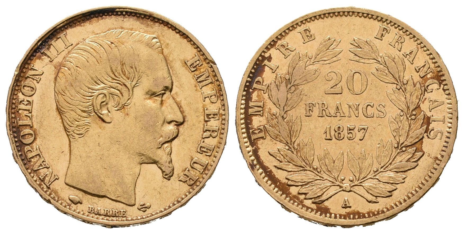 Francie, 20 Frank 1857 A