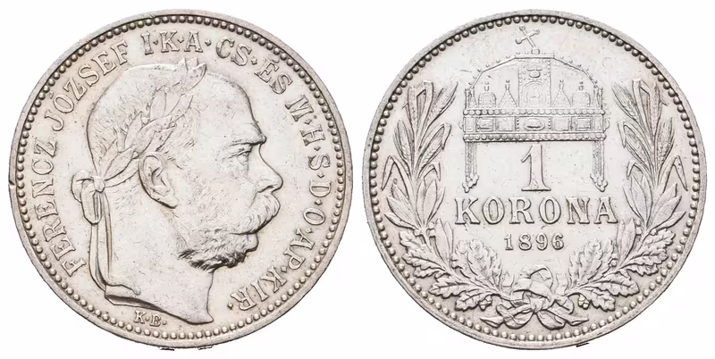 1 Koruna 1896 KB