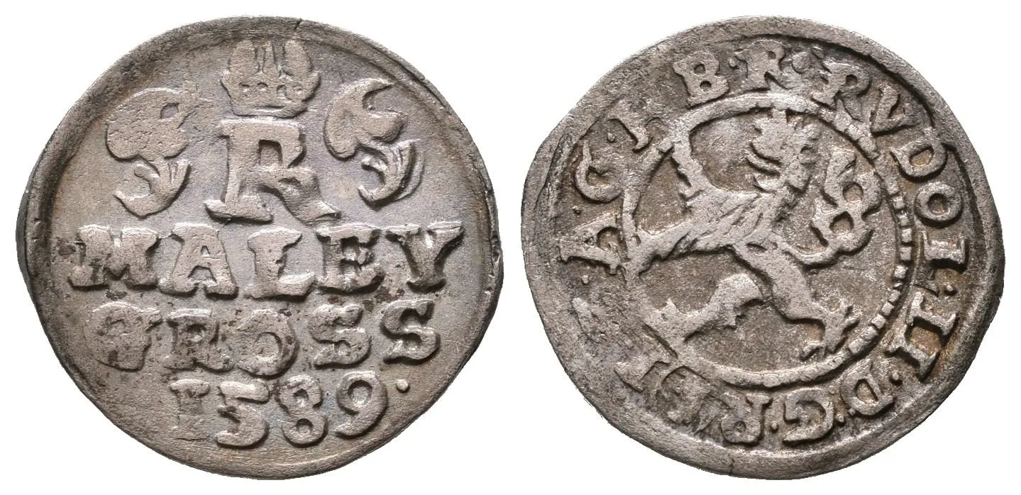 Malý groš 1589, Rudolf II.