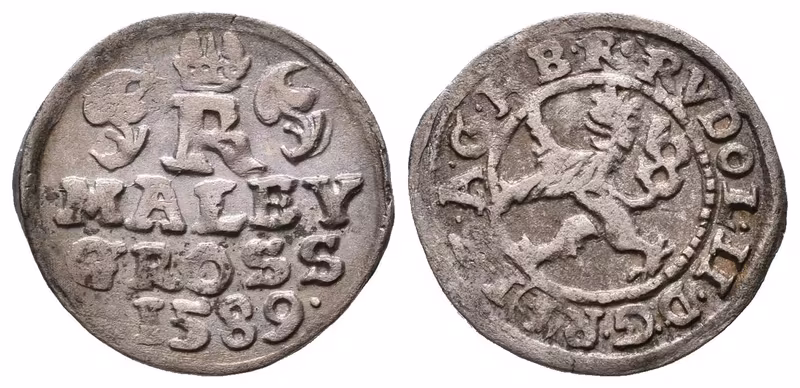 Malý groš 1589, Rudolf II.