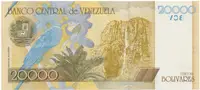 Venezuela, 20.000 Bolivares 2002, P.86c - fotografie 2