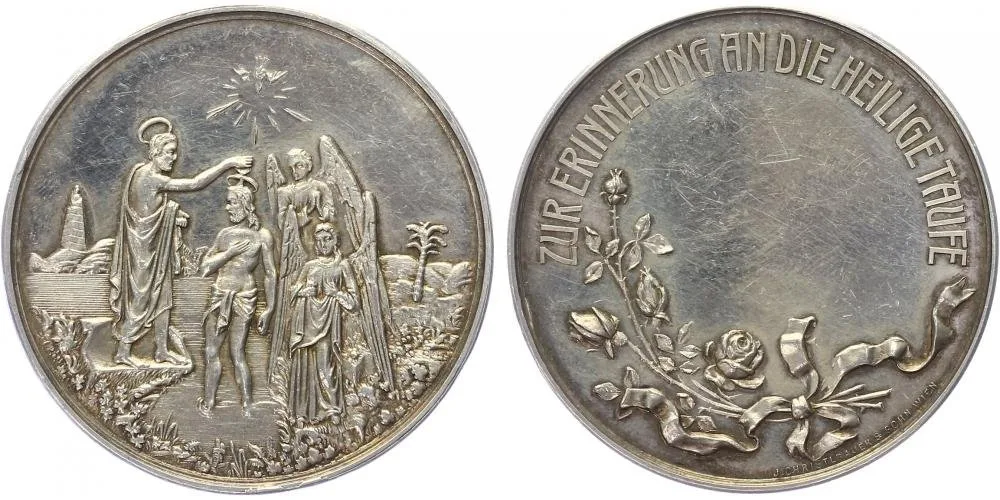 Náboženské a církevní medaile — 1