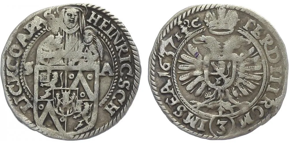 Šlik Jindřich, 1612 - 1650 — 1