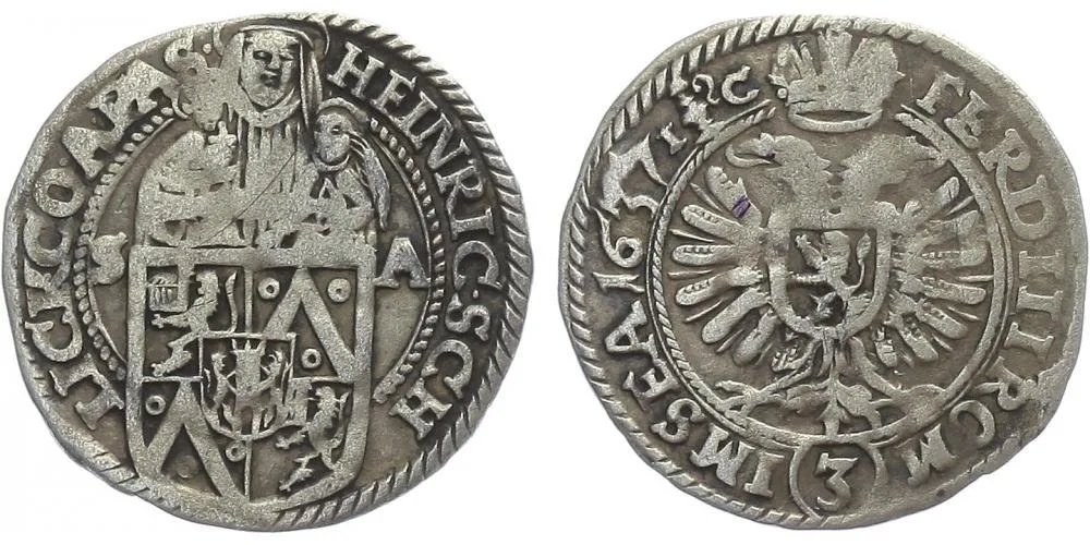 Šlik Jindřich, 1612 - 1650 — 1