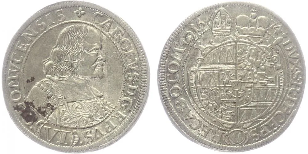 Olomouc - biskupství, Karel II. Liechtenstein, 1664 - 1695 — 1