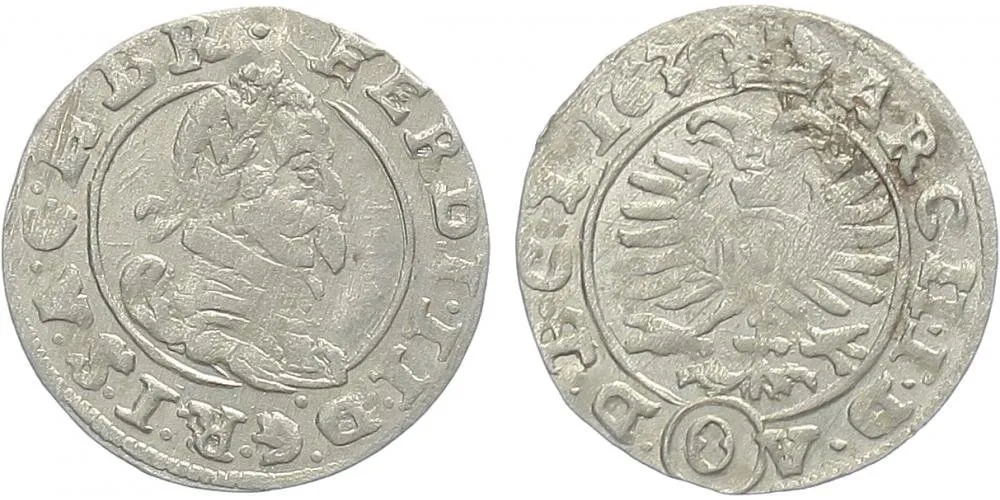 Ferdinand II., 1619 - 1637 (Mince dobrého zrna) — 1