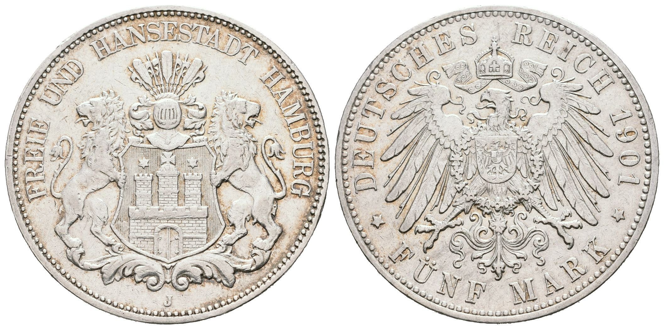 Hamburg, 5 Marka 1901