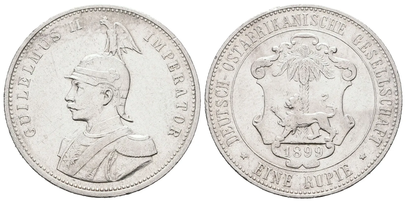 Německá východní Afrika, 1 Rupie 1899