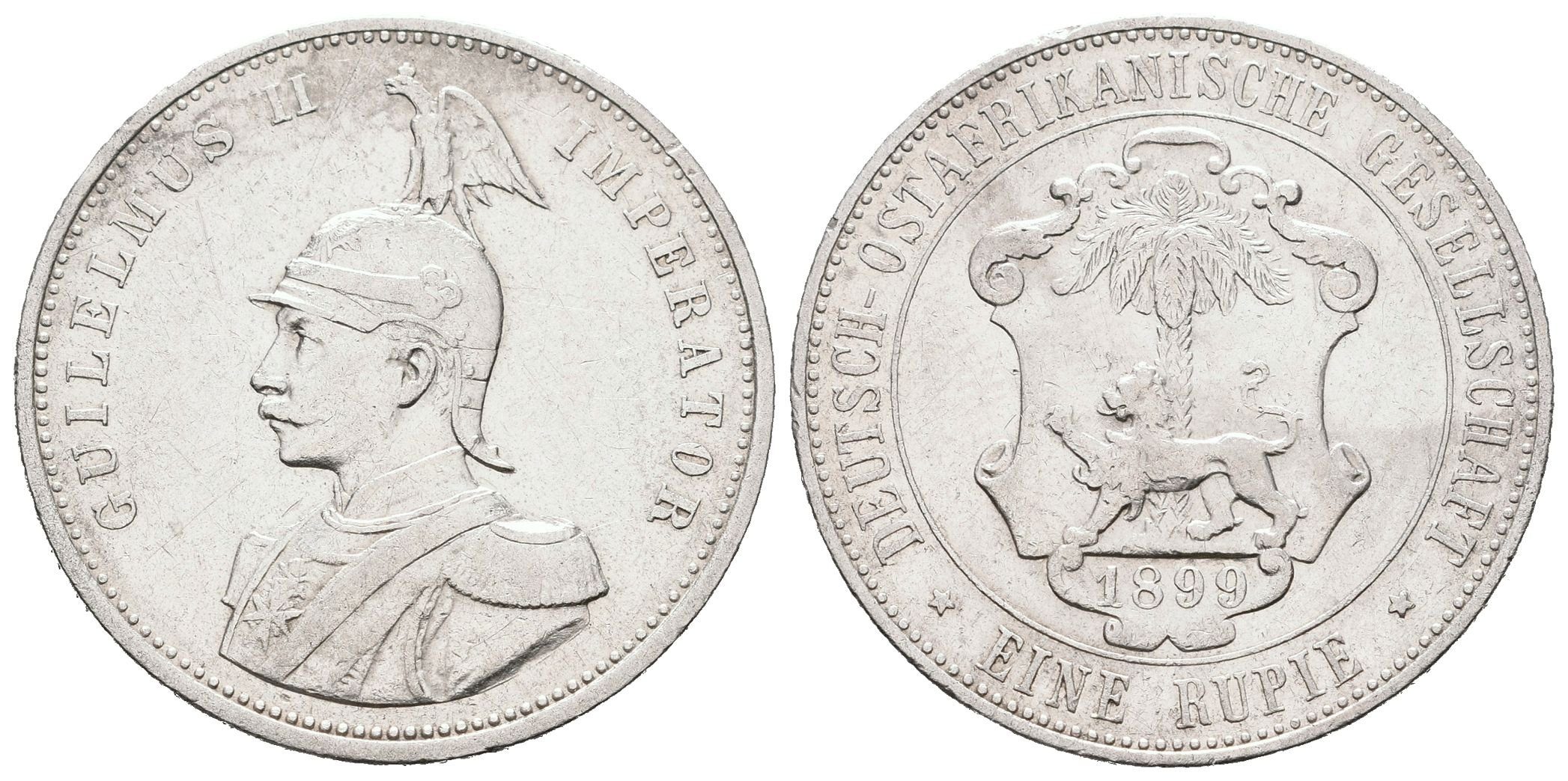 Německá východní Afrika, 1 Rupie 1899