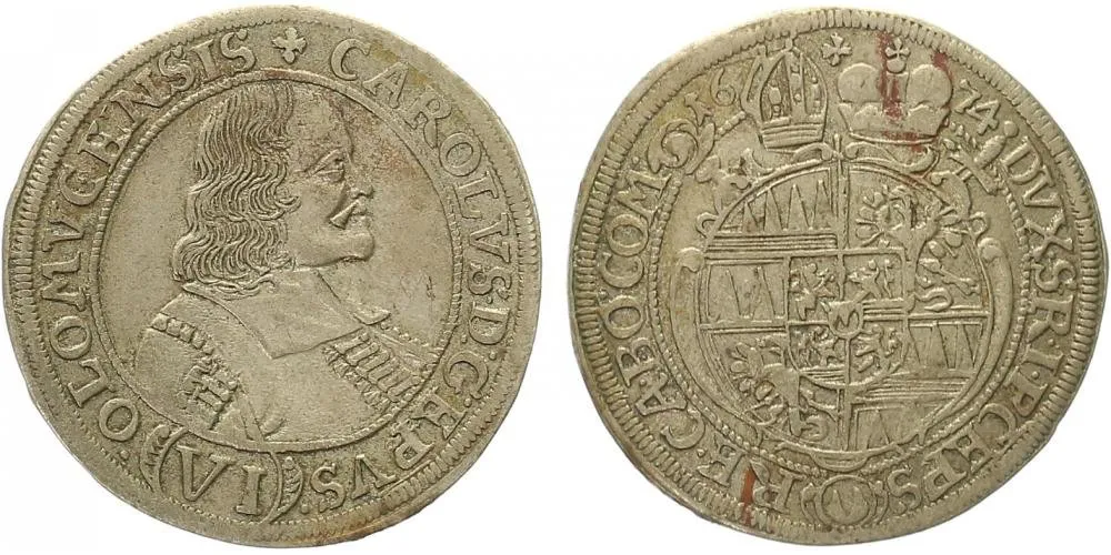 Olomouc - biskupství, Karel II. Liechtenstein, 1664 - 1695 — 1