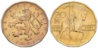 20 Koruna 1997