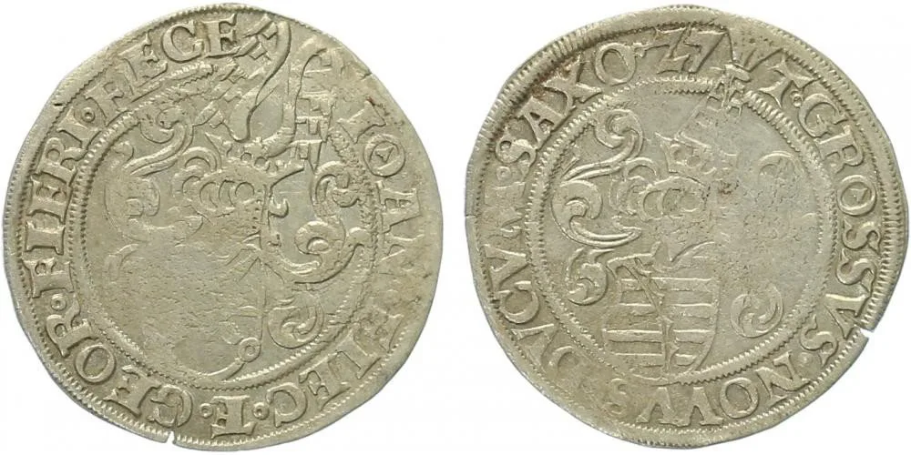 Sasko, Johann a Georg, 1525 - 1528 — 1