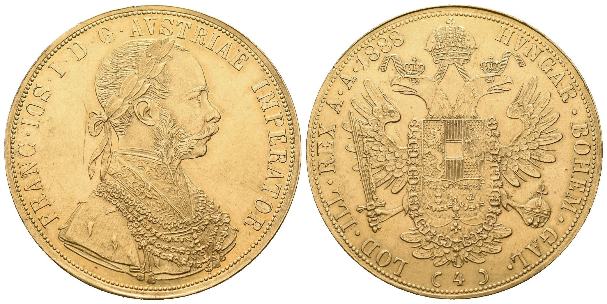 4 Dukát 1888