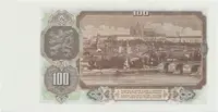 Československo, 100 Koruna 1953, tisk Praha, série HH, Hej.95b - fotografie 2