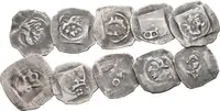 Soubor mincí - Pfennig se čtyřrázem, minc. Mnichov, Ernst a — 2