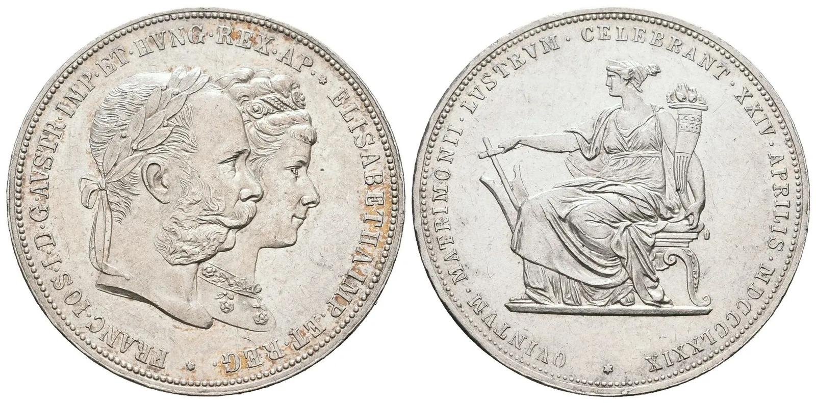 2 Zlatník 1879 - Stříbrná svatba