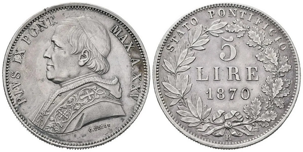 Vatikán, Pius IX., 1846 - 1878 — 1