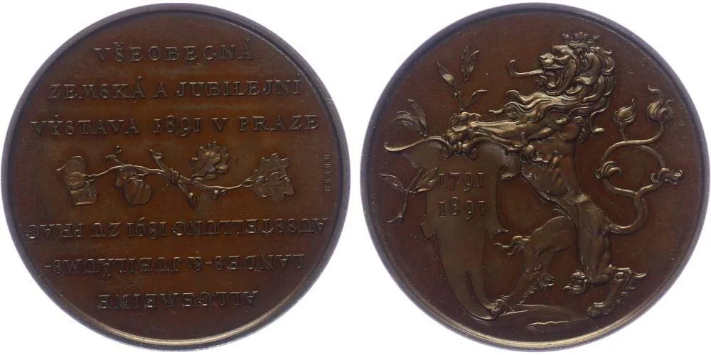 Praha - Zemská jubilejní výstava 1891 — 1