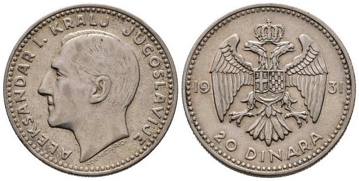 Jugoslávie, Alexander I., 1921 - 1934 — 1