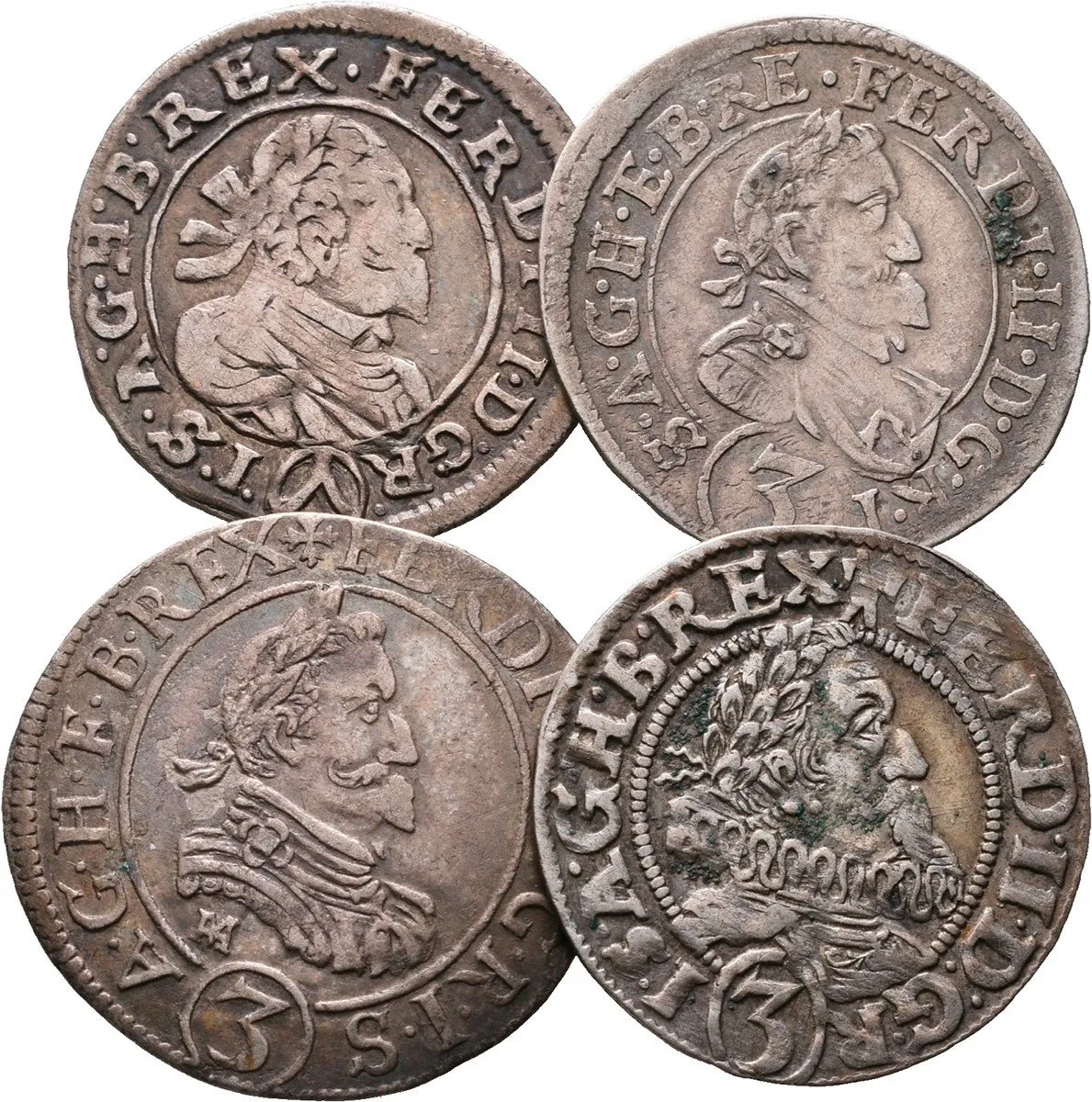 Ferdinand II., 1619 - 1637 (Mince dobrého zrna) — 1
