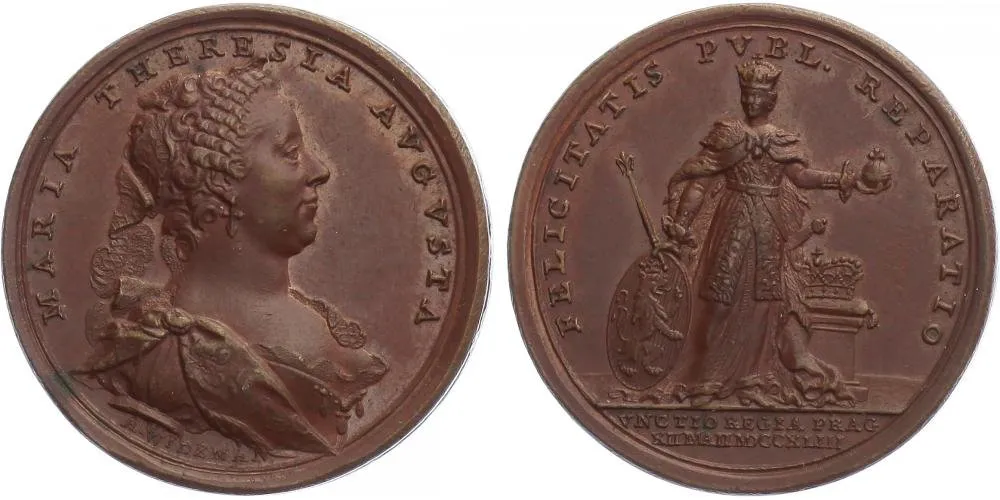 Marie Terezie, 1740 - 1780 — 1