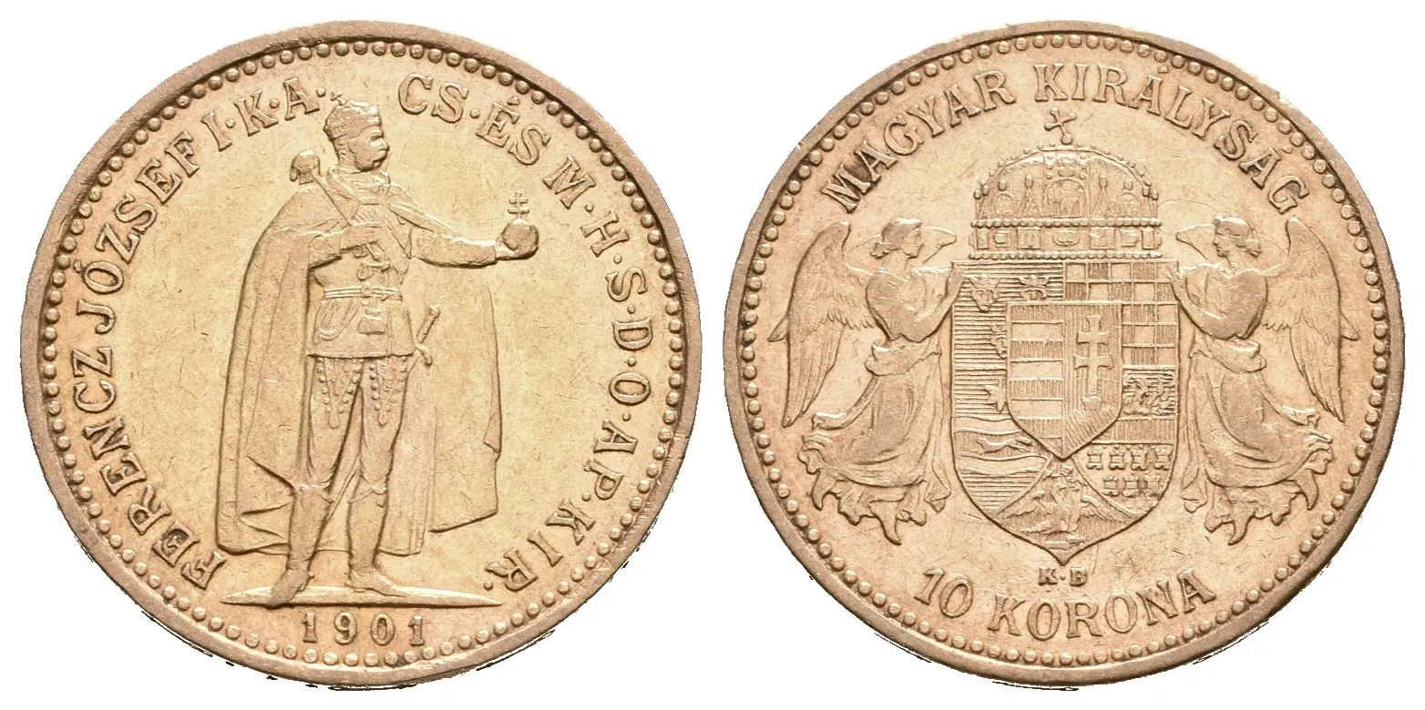 10 Koruna 1901 KB