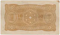 Norsko, 10 Kroner 1940, P.8c - fotografie 2