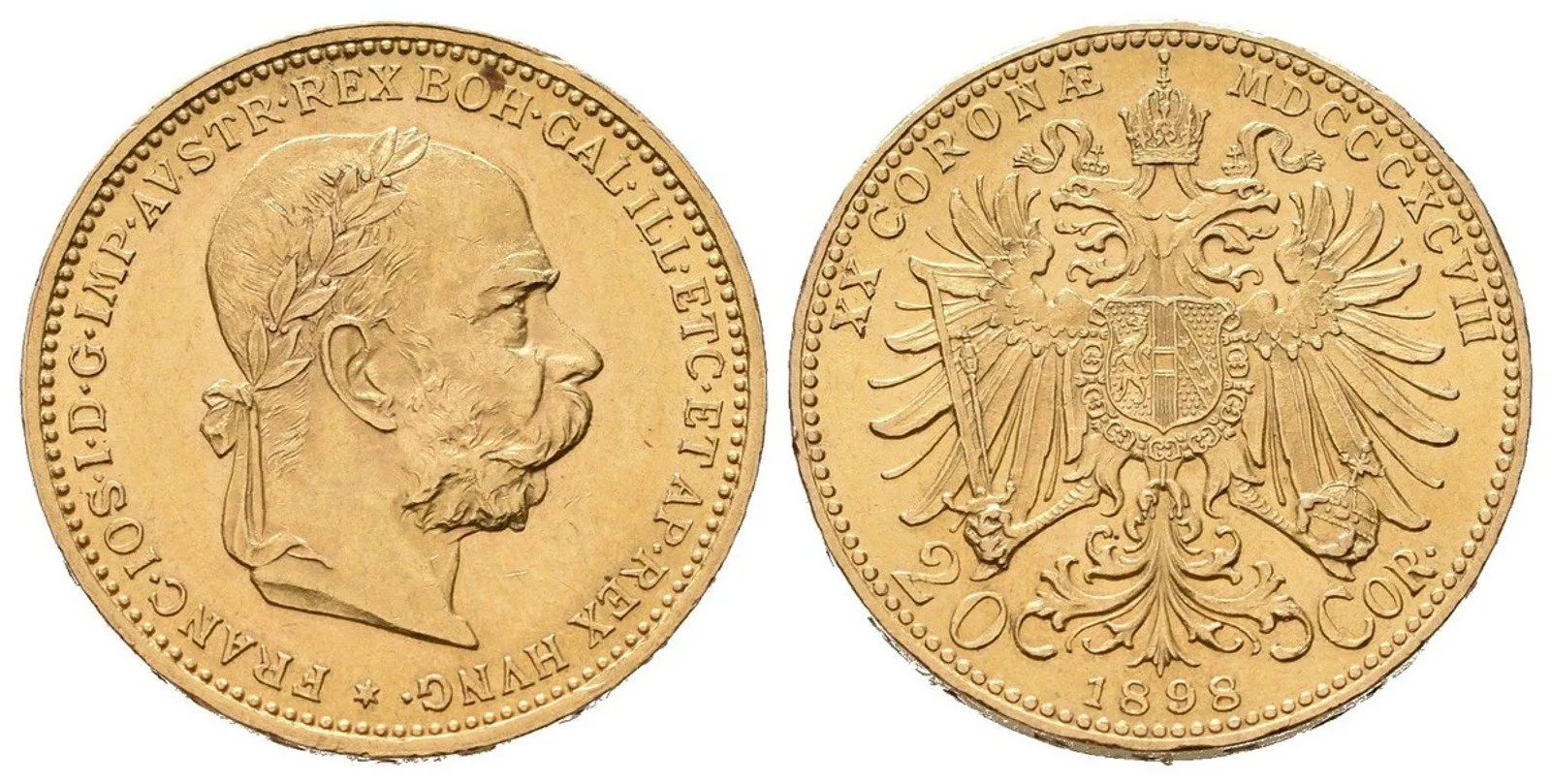 20 Koruna 1898