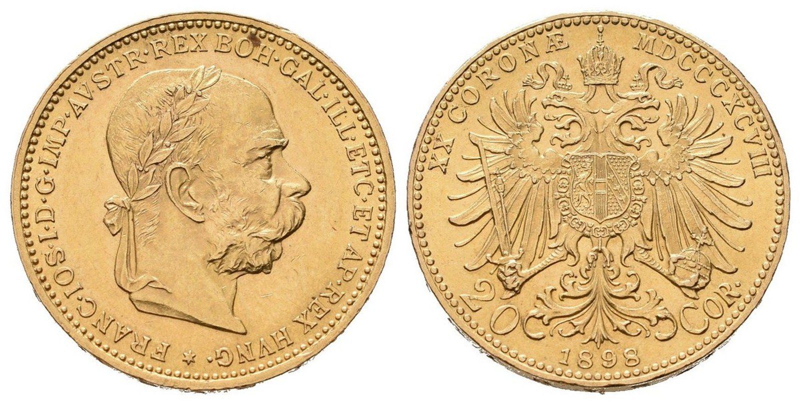 20 Koruna 1898