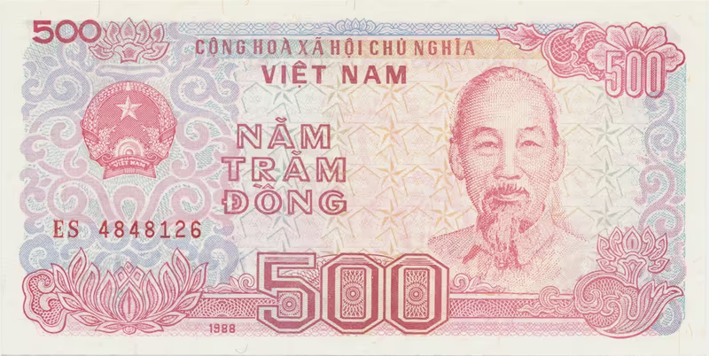 Vietnam, 500 Dong 1988, P.101a