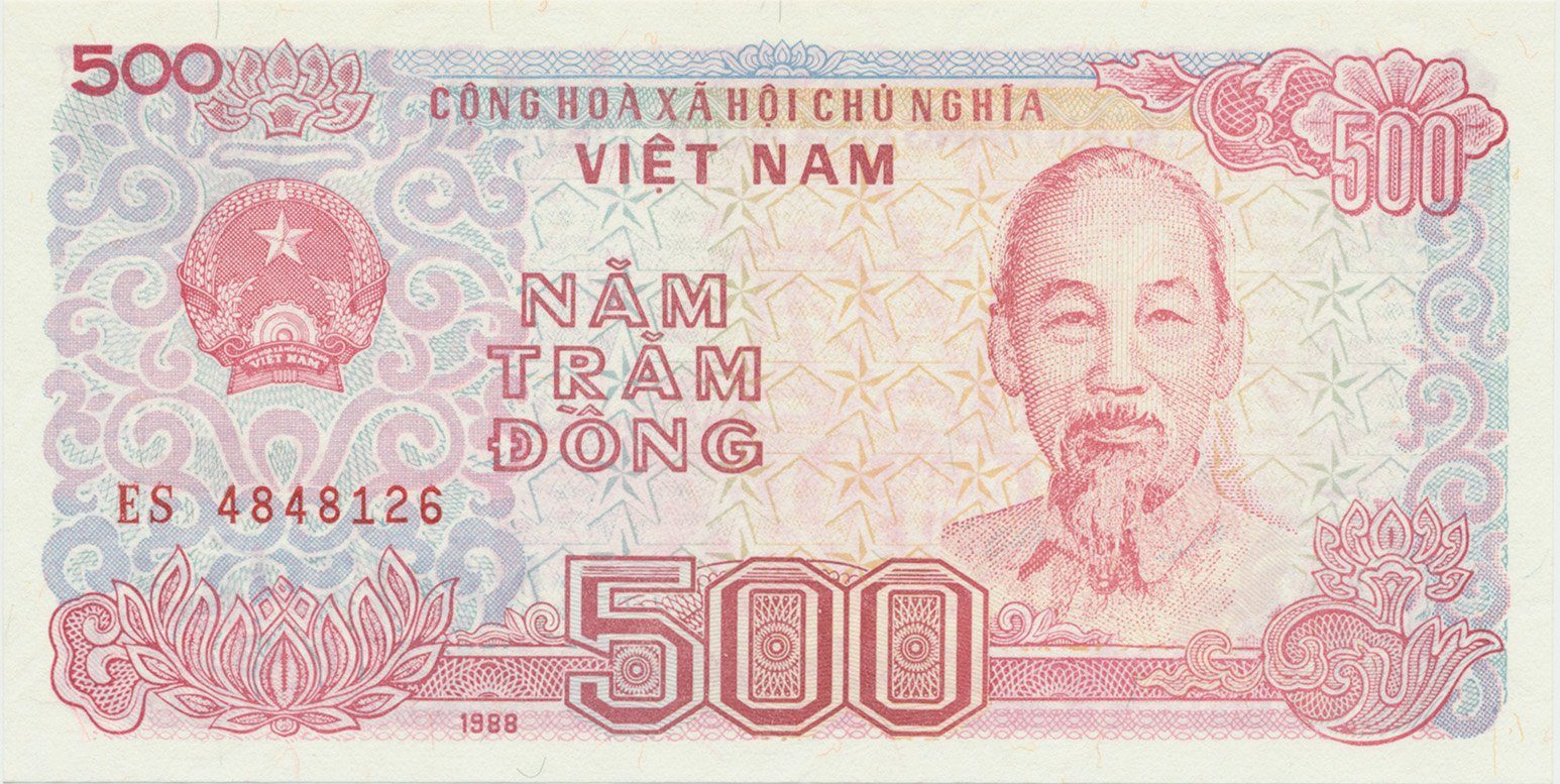 Vietnam, 500 Dong 1988, P.101a