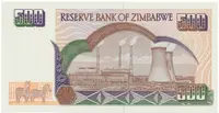Zimbabwe, 500 Dollars 2004, P.11b - fotografie 2