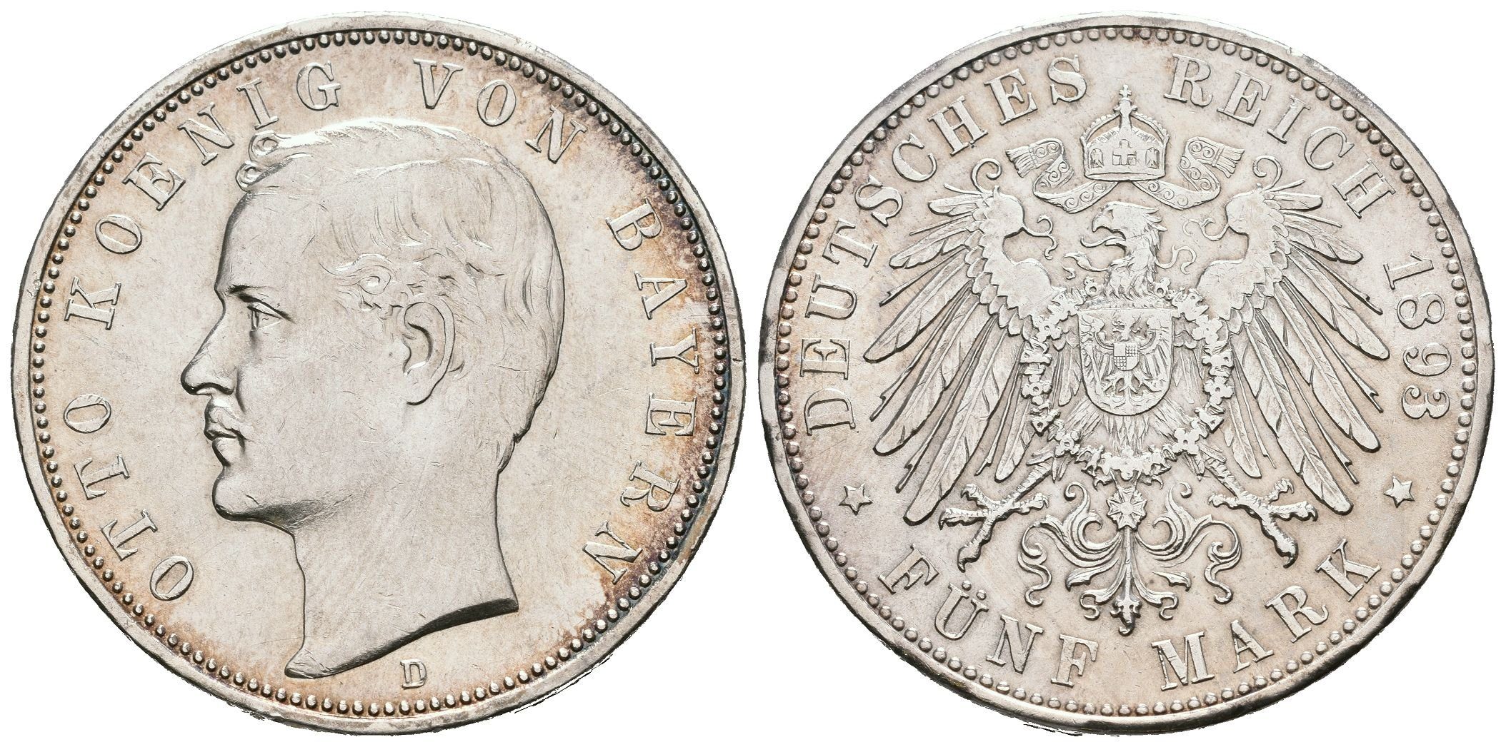 Bavorsko, 5 Marka 1893
