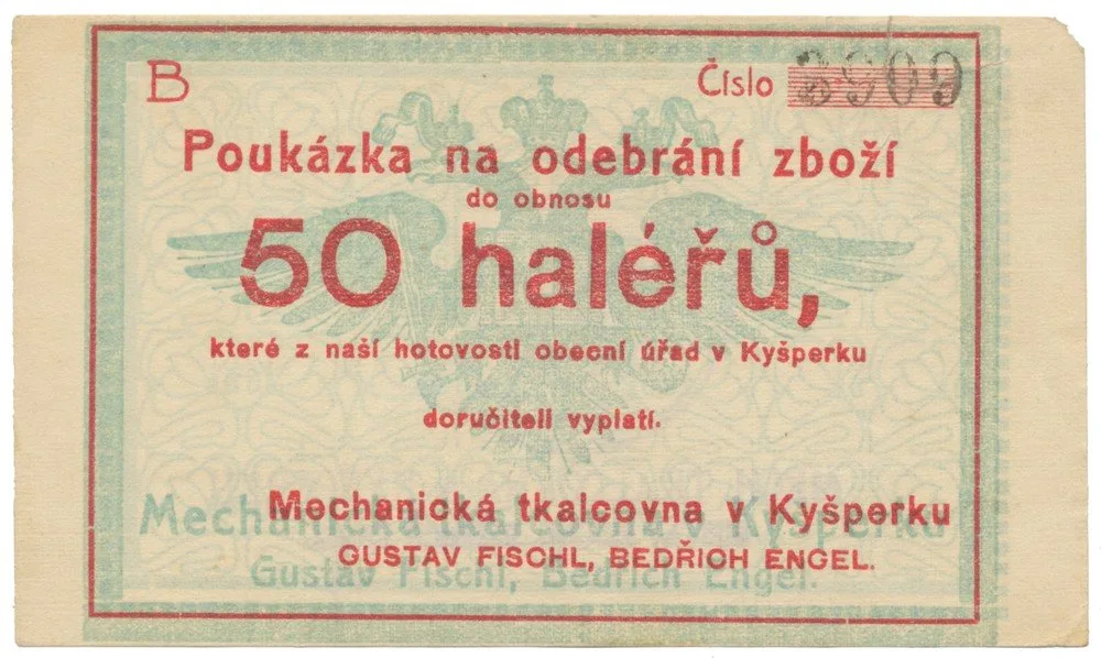 Nouzovky české od roku 1914 — 1