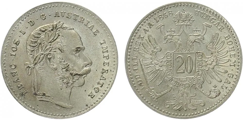 Rakouská a spolková měna, 1857 - 1892 — 1