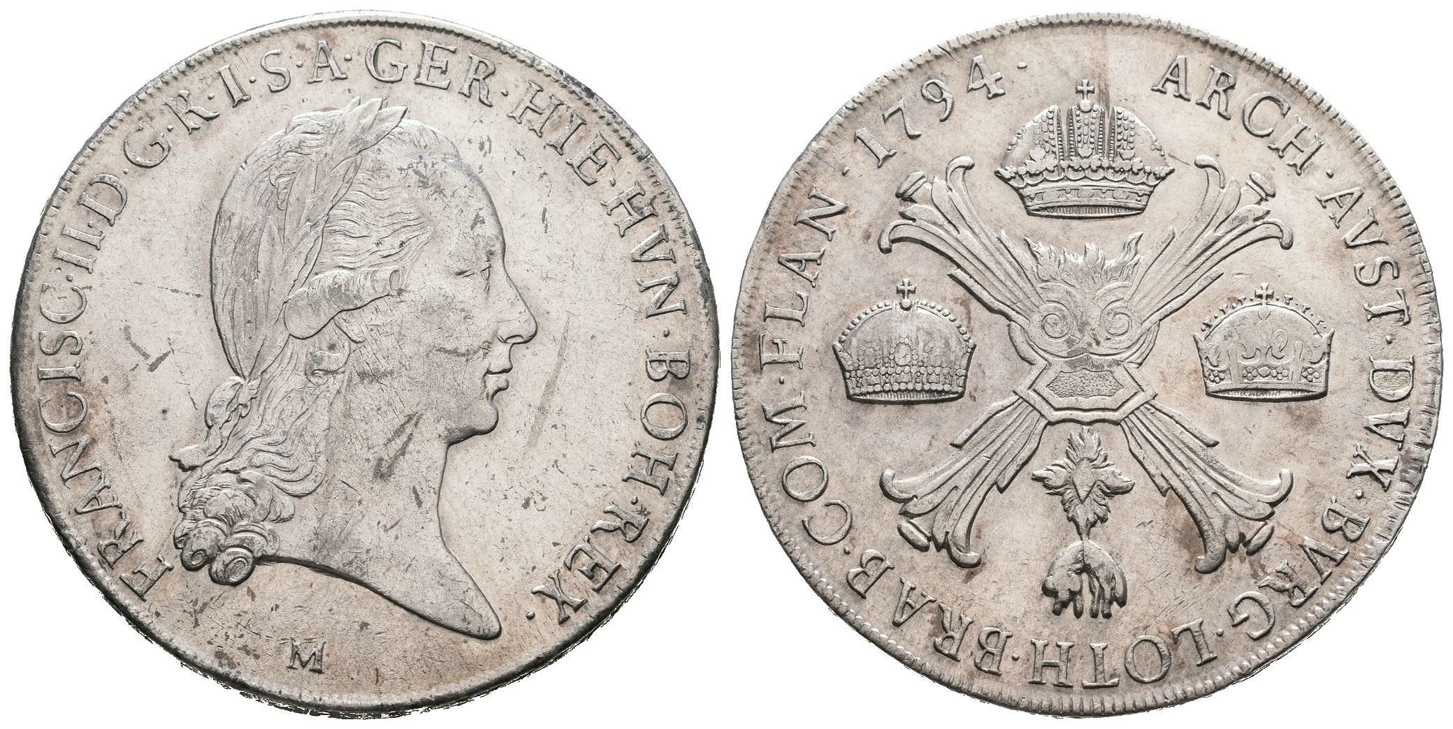 František II., Křížový Tolar 1794 M