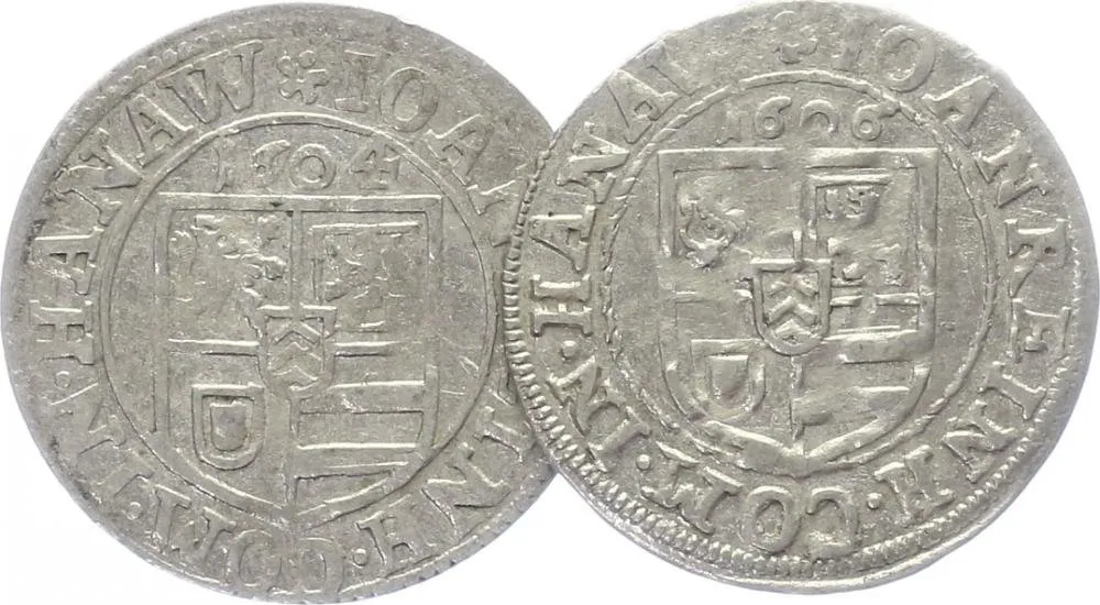 Hanau - Lichtenberg, Johann Reinhard, 1599 - 1625 — 1