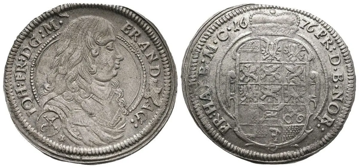 Brandenburg - Ansbach, Johann Friedrich, 1667 - 1686 — 1