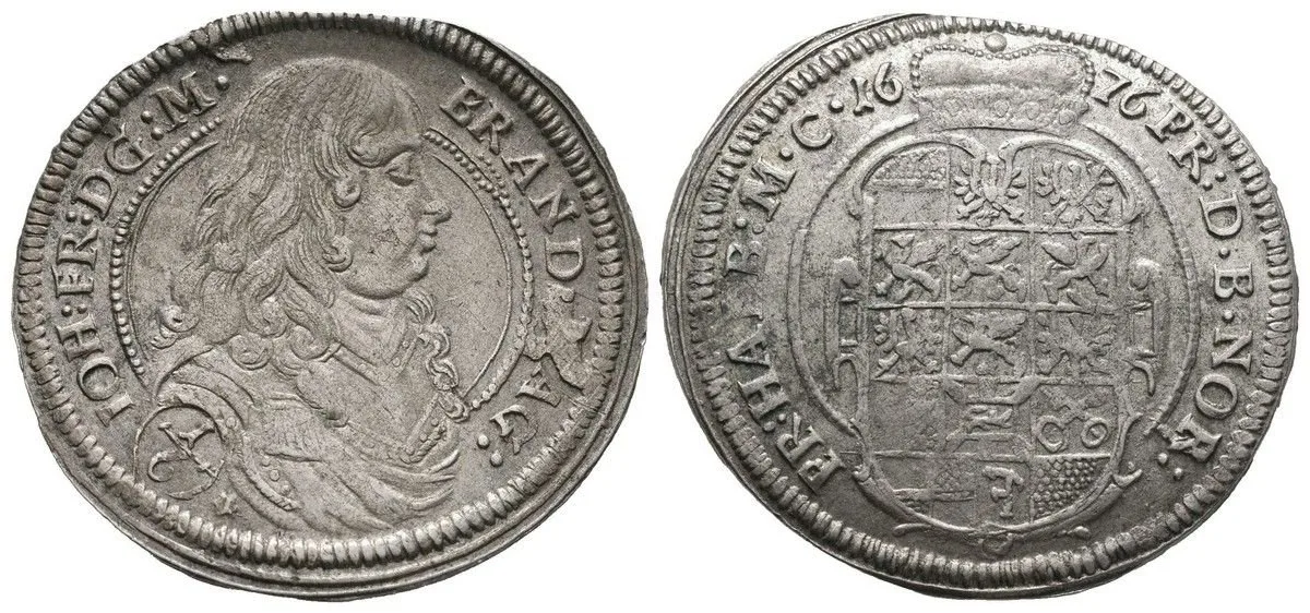 Brandenburg - Ansbach, Johann Friedrich, 1667 - 1686 — 1
