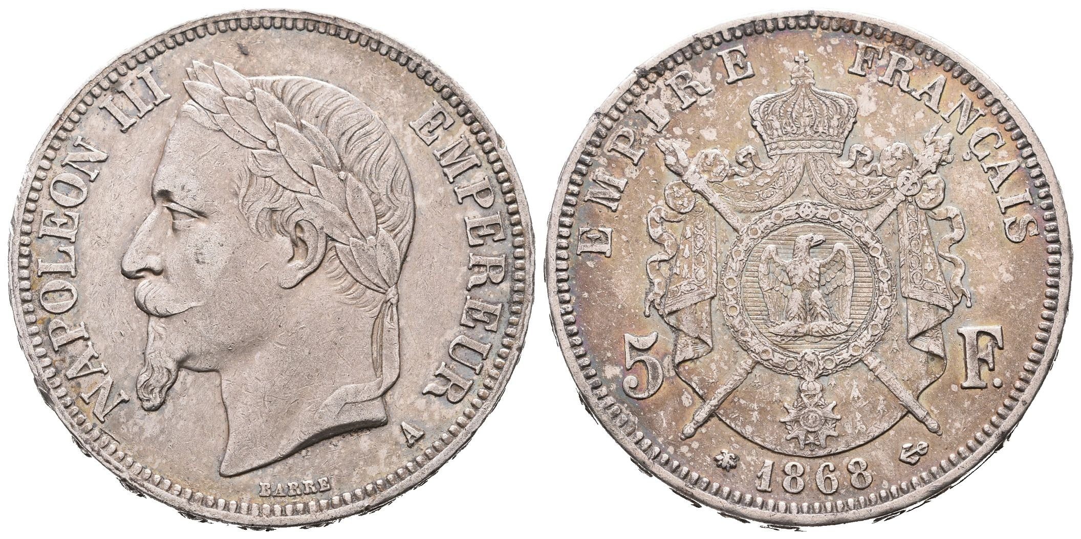 Francie, 5 Frank 1868 A