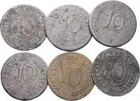Nouzové ražby, 10 Pfennig 1920/21 - Vratislav - 1ks